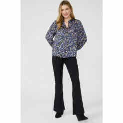 Maine Printed Button Through Blouse For Female -Maine New England Shop unnamed file 1008