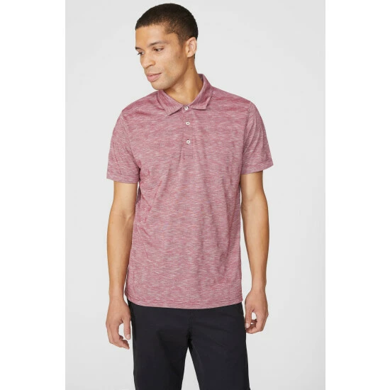 Maine Self Stripe Polo For Male 3 Maine Self Stripe Polo For Male