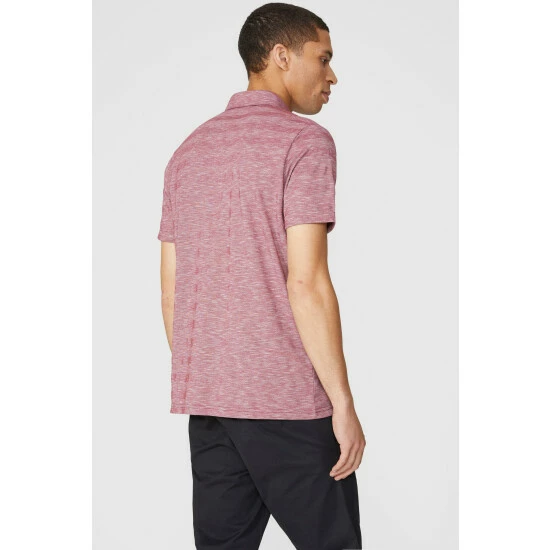 Maine Self Stripe Polo For Male 5 Maine Self Stripe Polo For Male - Image 3