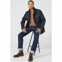 Maine Waxed 4pkt Funnel Jacket For Male -Maine New England Shop unnamed file 110