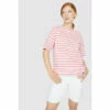 Maine Printed Stripe Scoop Neck T-shirt For Female -Maine New England Shop unnamed file 1113