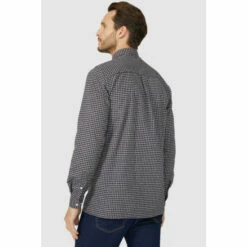 Maine Brushed Double Check Shirt For Male -Maine New England Shop unnamed file 114