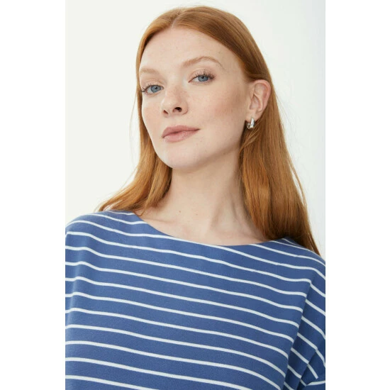 Maine Stripe Scoop Neck Tunic For Female 5 Maine Stripe Scoop Neck Tunic For Female - Image 3