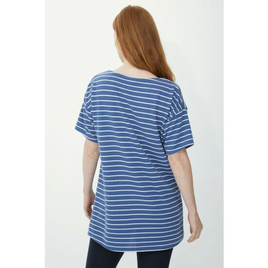 Maine Stripe Scoop Neck Tunic For Female 6 Maine Stripe Scoop Neck Tunic For Female - Image 4