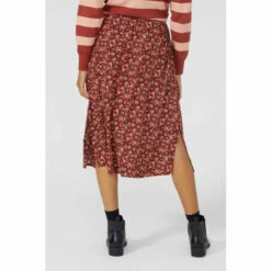 Maine Brushed Floral Printed Skirt For Female -Maine New England Shop unnamed file 1159