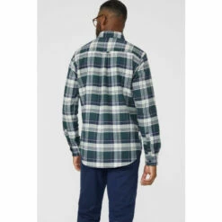 Maine Brushed Check Button Down Shirt For Male -Maine New England Shop unnamed file 1164