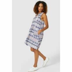 Maine Aztec Bib Pocket Tunic For Female -Maine New England Shop unnamed file 1196