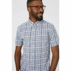 Maine Textured Multi Check Shirt For Male -Maine New England Shop unnamed file 1212