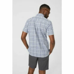 Maine Textured Multi Check Shirt For Male -Maine New England Shop unnamed file 1213