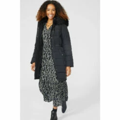 Maine Button Front Tiered Printed Dress For Female -Maine New England Shop unnamed file 1264