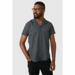 Maine Mini Cross Print Shirt For Male
