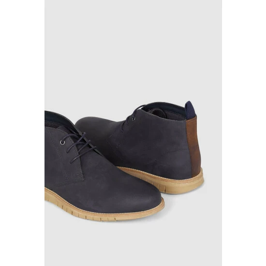 Maine Drayton Leather Flex Sole Comfort Chukka Boot For Male 4 Maine Drayton Leather Flex Sole Comfort Chukka Boot For Male - Image 2