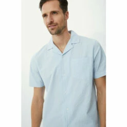 Maine Fine Seersucker Stripe For Male