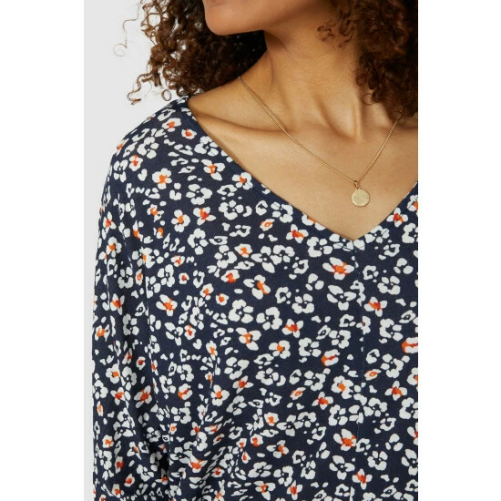 Maine Batwing Floral Print Top For Female 5 Maine Batwing Floral Print Top For Female - Image 3