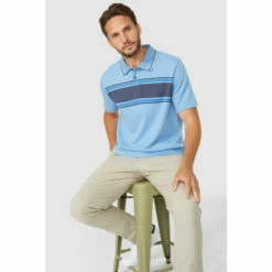 Maine Birdseye Multi Stripe Polo For Male -Maine New England Shop unnamed file 1375