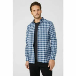 Maine Long Sleeve Tartan Check Shirt For Male 14 Maine Long Sleeve Tartan Check Shirt For Male -Maine New England Shop unnamed file 1388