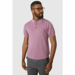Maine Premium Pure Cotton Knitted Polo For Male -Maine New England Shop unnamed file 14