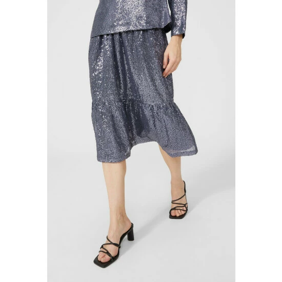 Maine Sequin Fishtail Skirt For Female 4 Maine Sequin Fishtail Skirt For Female - Image 2