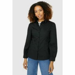 Maine Fitted Cotton Shirt For Female