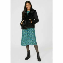 Maine Printed Dress With Side Splits For Female -Maine New England Shop unnamed file 1484