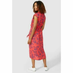 Maine Tie Waist Floral Print Dress For Female -Maine New England Shop unnamed file 1538