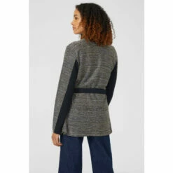 Maine Longline Belted Textured Coatigan For Female -Maine New England Shop unnamed file 1579