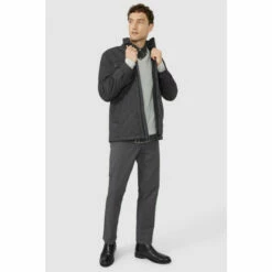 Maine Smart 4 Pocket Quilt Jacket For Male