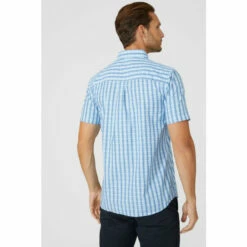 Maine Aqua Check Shirt For Male -Maine New England Shop unnamed file 1663