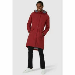 Maine Waterproof Hooded Teddy Fur Lined Coat For Female -Maine New England Shop unnamed file 1749