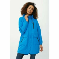 Maine Fleece Lined Raincoat With Hood For Female -Maine New England Shop unnamed file 1780