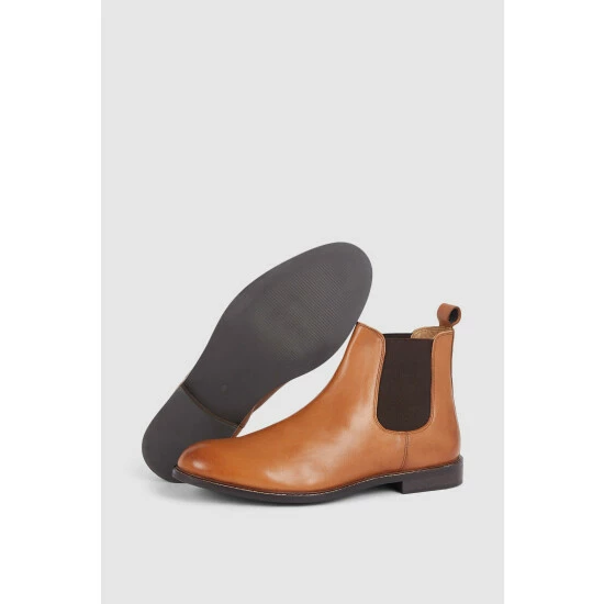 Maine Blenheim Leather Natural Sole Chelsea Boot For Male 6 Maine Blenheim Leather Natural Sole Chelsea Boot For Male - Image 4