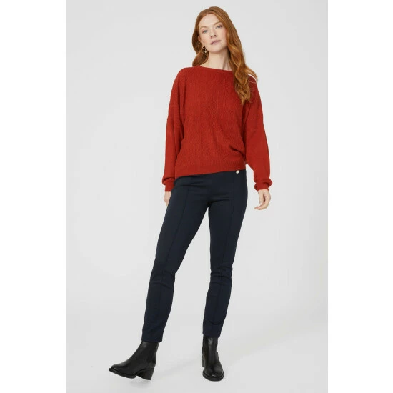 Maine Deco Stitch Dolman Sleeve Ultrasoft Jumper For Female 4 Maine Deco Stitch Dolman Sleeve Ultrasoft Jumper For Female - Image 2