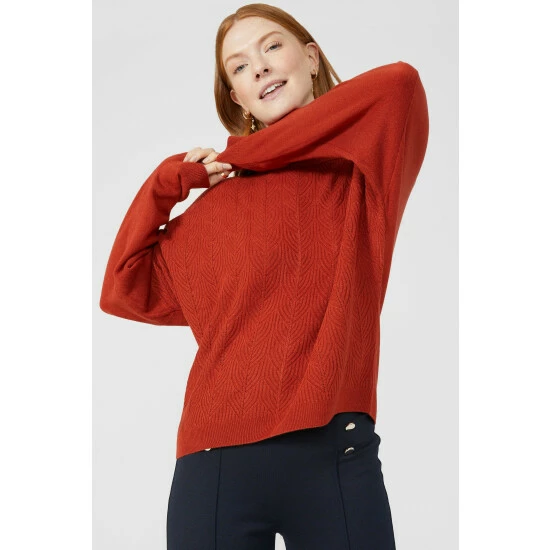 Maine Deco Stitch Dolman Sleeve Ultrasoft Jumper For Female 7 Maine Deco Stitch Dolman Sleeve Ultrasoft Jumper For Female - Image 5