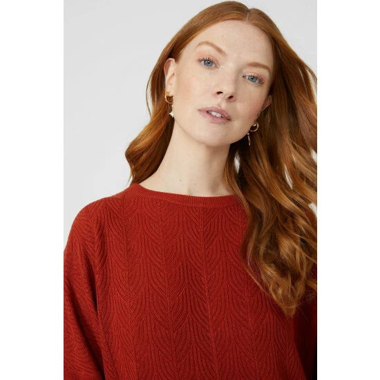 Maine Deco Stitch Dolman Sleeve Ultrasoft Jumper For Female 5 Maine Deco Stitch Dolman Sleeve Ultrasoft Jumper For Female - Image 3