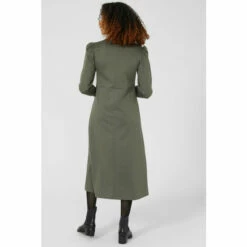 Maine Keyhole Neck Long Sleeve Ponte Midi Dress For Female -Maine New England Shop unnamed file 1826