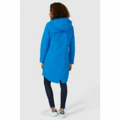 Maine Contrast Trim Padded Rain Coat For Female -Maine New England Shop unnamed file 1838