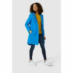 Maine Contrast Trim Padded Rain Coat For Female -Maine New England Shop unnamed file 1839