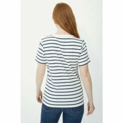 Maine Breton Stripe Scoop Neck T-shirt For Female -Maine New England Shop unnamed file 1880