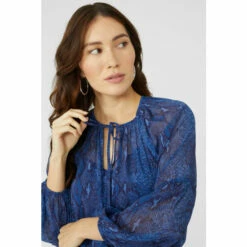 Maine Animal Printed Blouse For Female -Maine New England Shop unnamed file 1903