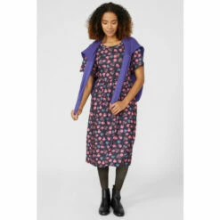 Maine Printed Jersey Midi Dress For Female -Maine New England Shop unnamed file 1911