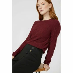 Maine Button Front Ponte Trouser For Female -Maine New England Shop unnamed file 1947