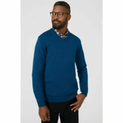 Maine Premium Pure Cotton V-neck Jumper For Male 31 Maine Premium Pure Cotton V-neck Jumper For Male -Maine New England Shop unnamed file 201