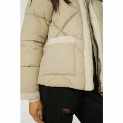 Maine Borg Collar Patch Pocket Padded Jacket For Female -Maine New England Shop unnamed file 2014