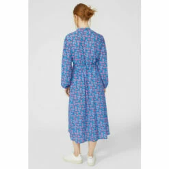 Maine Floral Print Shirt Midi Dress For Female -Maine New England Shop unnamed file 2094