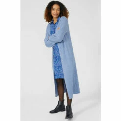 Maine Soft Rib Stitch Edge To Edge Cardigan For Female