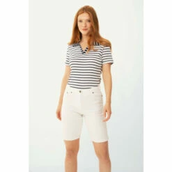 Maine Comfort Stretch 5 Pocket Short For Female -Maine New England Shop unnamed file 2186
