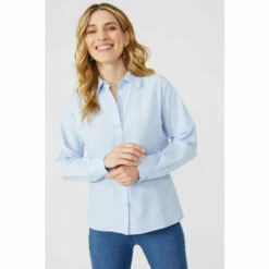 Maine Poplin Work Shirt For Female -Maine New England Shop unnamed file 2233