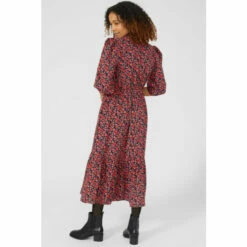 Maine Button Front Tiered Printed Dress For Female -Maine New England Shop unnamed file 2251