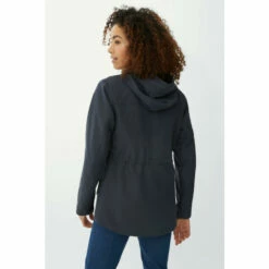 Maine Hooded Jersey Lined Rain Jacket For Female -Maine New England Shop unnamed file 2281