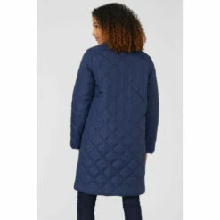 Maine Collarless Quilted Long Jacket & Padded Scarf For Female 12 Maine Collarless Quilted Long Jacket & Padded Scarf For Female -Maine New England Shop unnamed file 2291
